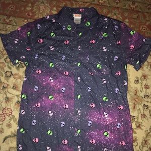 Alien button down